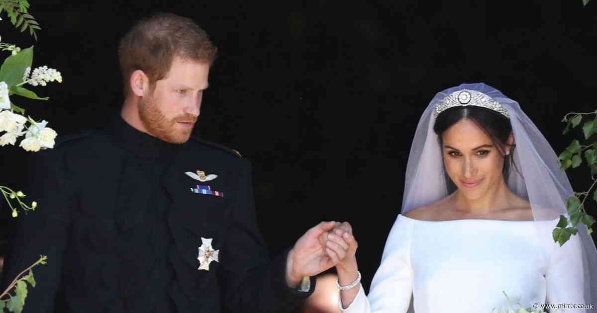 Harry and Meghan's wedding anniversary is chance for an 'olive branch' from Royal Family