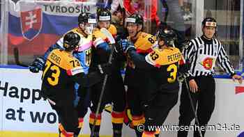 Eishockey-WM jetzt im Live-Ticker: DEB-Team lässt nicht locker und erhöht im Schlussdrittel