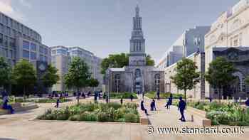 Designs revealed for new public square and play area near St Paul's Cathedral