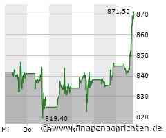 Nvidia-Aktie gewinnt 3,54 Prozent (870,7412 €)