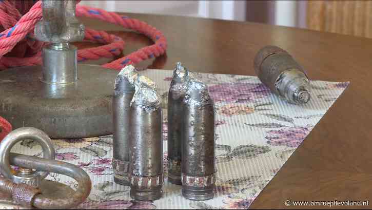 Urk - Opgeviste buit blijkt gevaarlijker dan gedacht: geen kogels maar granaten