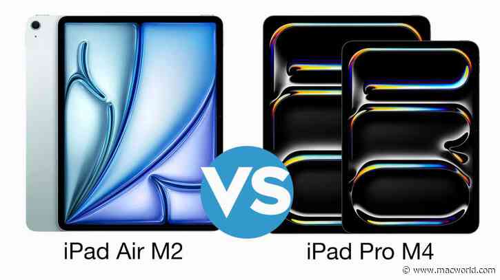 iPad Air (M2) vs iPad Pro (M4)