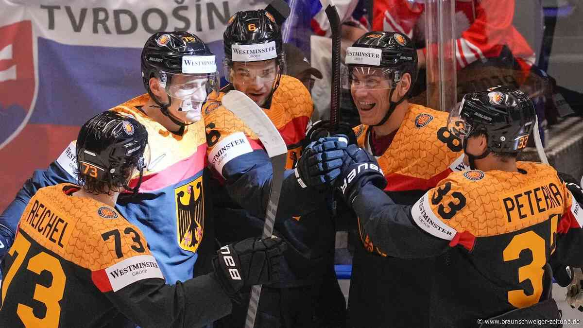 DEB-Team feiert Schützenfest bei Eishockey-WM gegen Lettland