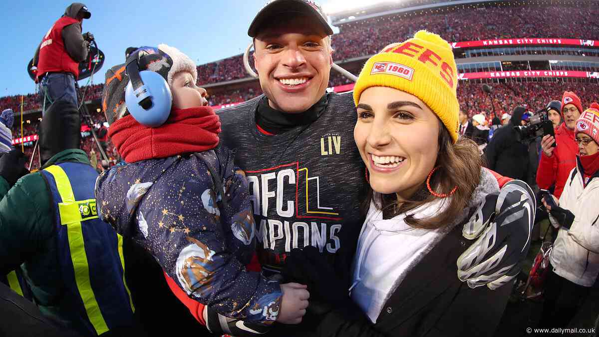 Inside Harrison Butker's relationship with childhood sweetheart Isabelle Tehrani: How Chiefs' star met wife of six years when they were both High School freshmen as he kicks up storm calling for women to embrace the 'homemaker' role