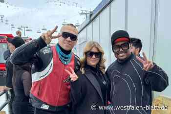 Bünder Friseurin begleitet „The Black Eyed Peas“ in Ischgl