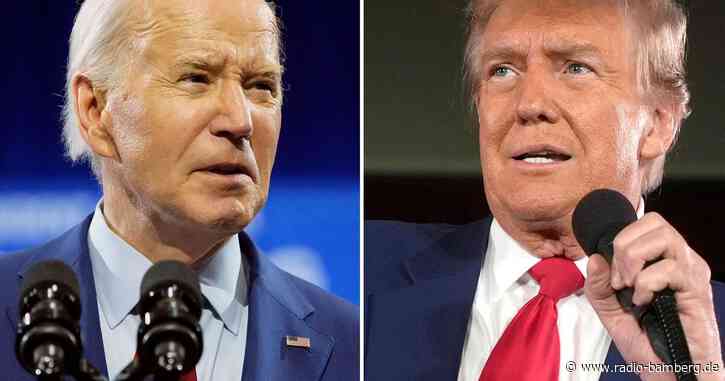 TV-Debatte zwischen Biden und Trump für Ende Juni angesetzt