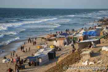 UK aid sets sail for Gaza pier