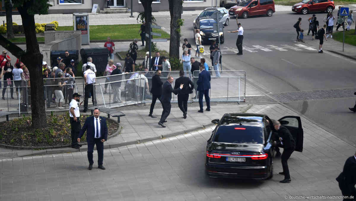 Robert Fico angeschossen: Slowakischer Premier bei Attentat lebensgefährlich verletzt
