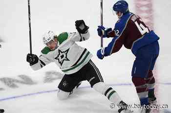 Stars center Roope Hintz out for Game 5 against the Avalanche with upper-body injury