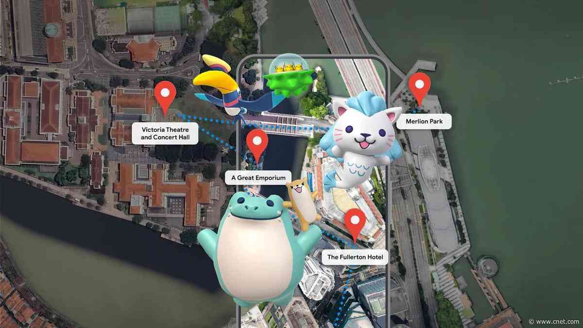 Google's Dropping Location-Based AR Experiences Into Maps     - CNET