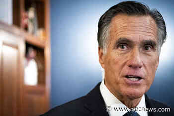 GOP Sen. Mitt Romney says Biden should have pardoned Trump
