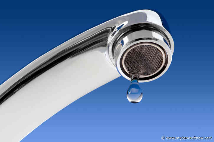 Water main flushing this week in Bancroft 