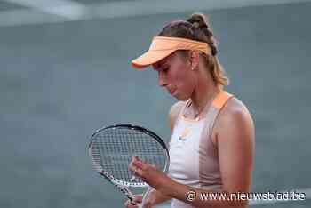 Titelverdedigster Elise Mertens raakt in dubbelspel niet voorbij kwartfinales op WTA Rome