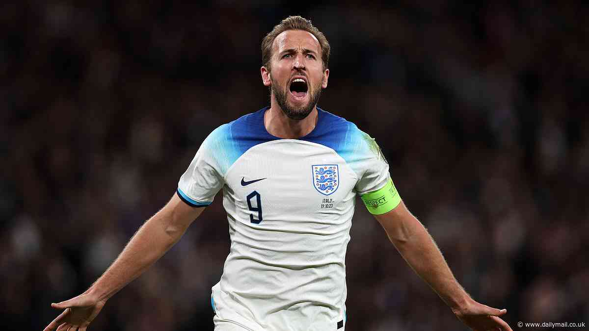 Harry Kane picks his favourite England XI with David Beckham and Wayne Rooney making his selection... while the current captain includes four of his Three Lions team-mates