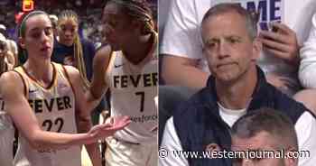 Watch: Caitlin Clark Struggles Badly in WNBA Debut, Sparks Reaction from Her Dad Live On Air