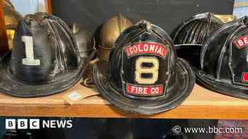 Rare fire helmet collection to be auctioned