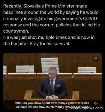 Slovakia’s PM Speaks Out Against COVID, Survives Assassination Attempt