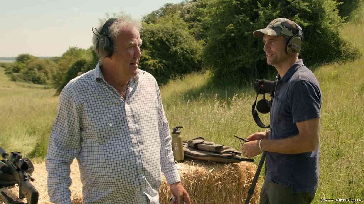 EDEN CONFIDENTIAL: This won't go down well in Montecito! One of Prince Harry's oldest friends appears in Clarkson's Farm with Jeremy Clarkson, who wrote notorious article about Meghan
