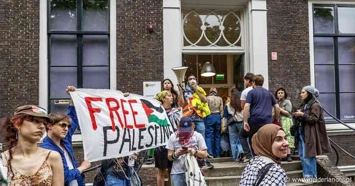 Bezetting universiteitsgebouw Utrecht voorbij, Maastrichtse demonstranten in hongerstaking