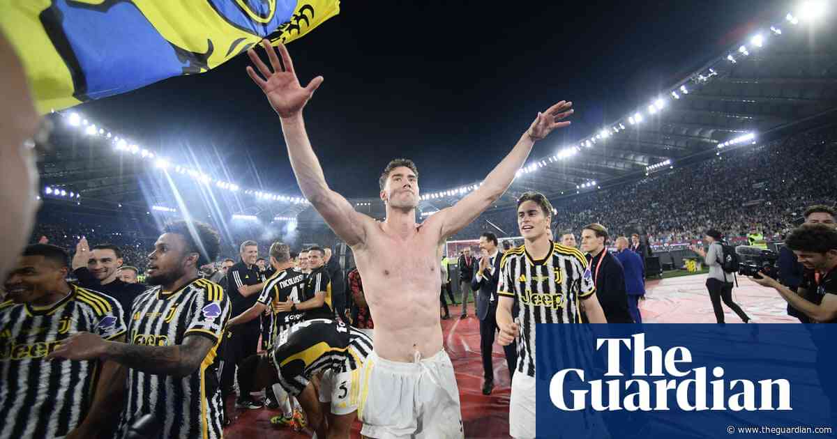 Vlahovic sinks Atalanta in Coppa Italia final to end Juventus’ trophy drought