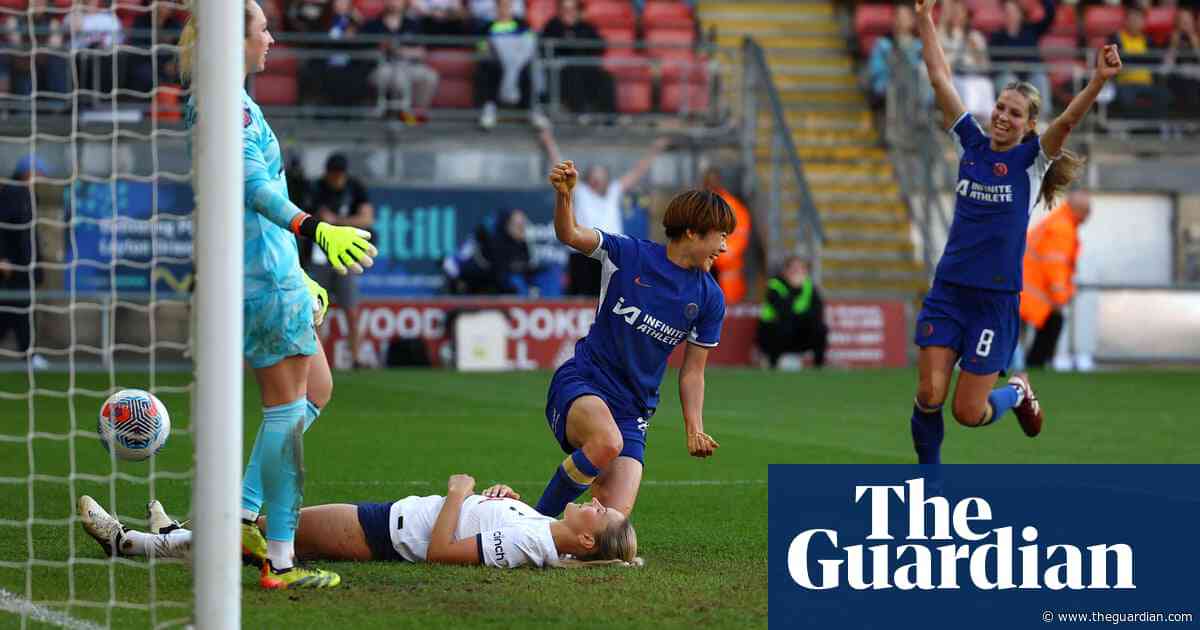 Hamano pushes Chelsea past Spurs to set up furious final day in WSL title race