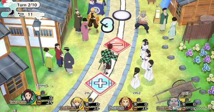 Demon Slayer: Sweep the Board Comes to More Consoles & PC, Preorder Bonuses Set