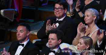 Ant McPartlin pictured looking glum after BAFTAs TV Awards shock snub to Joe Lycett