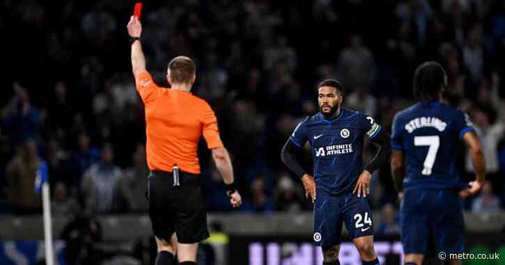 Mauricio Pochettino ‘disappointed’ by Reece James red card against Brighton