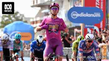 Aussie Kaden Groves pipped again in Giro sprint finish