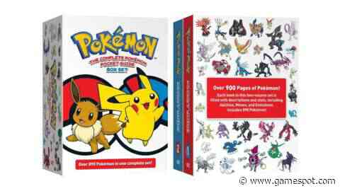 The Complete Pokemon Pocket Guide Box Set Is 1,100 Pages Of Poke-Facts For Only $29