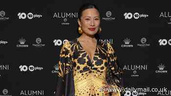 MasterChef Australia's Poh Ling Yeow shows off her ageless beauty as she joins fellow judge Sofia Levin at the Alumni restaurant launch in Melbourne