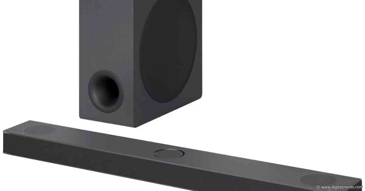 Usually $600, this LG soundbar with subwoofer is $400 today