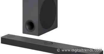 Usually $600, this LG soundbar with subwoofer is $400 today