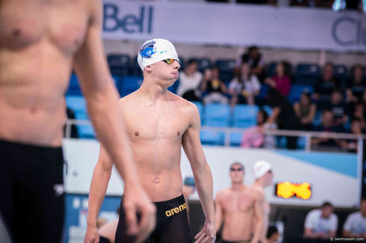 Oliver Dawson Breaks Own Canadian 15-17 Age Group Record With 2:12.42 200 Breast