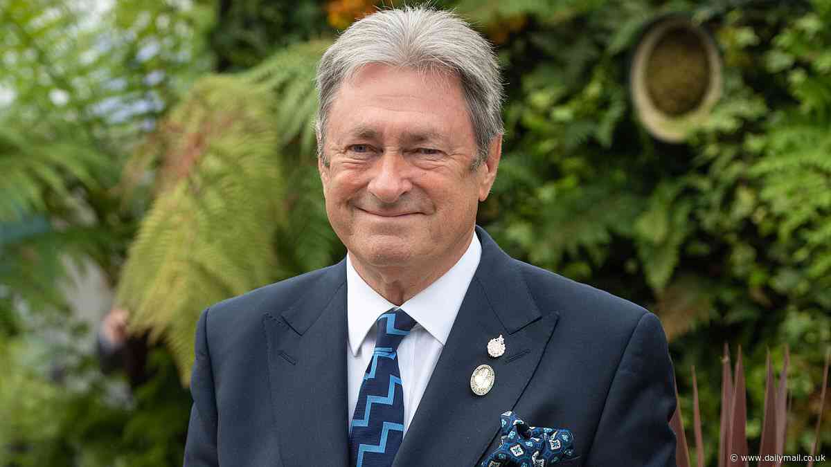 Weed it and reap! Alan Titchmarsh blasts 'rewilding fad' at Chelsea Flower Show as TV gardener mocks event as being the 'Paris catwalk' of British gardening