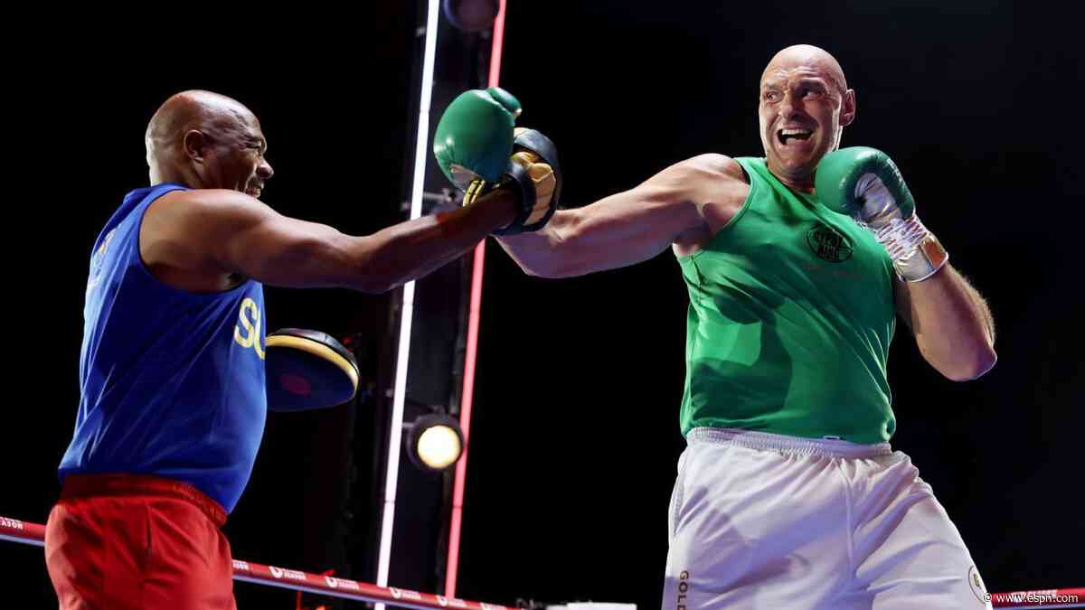 Fury eager to put on show in 'fight of the century'