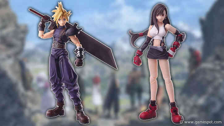 New Final Fantasy VII Cloud And Tifa Collectible Figures Up For Preorder At Amazon
