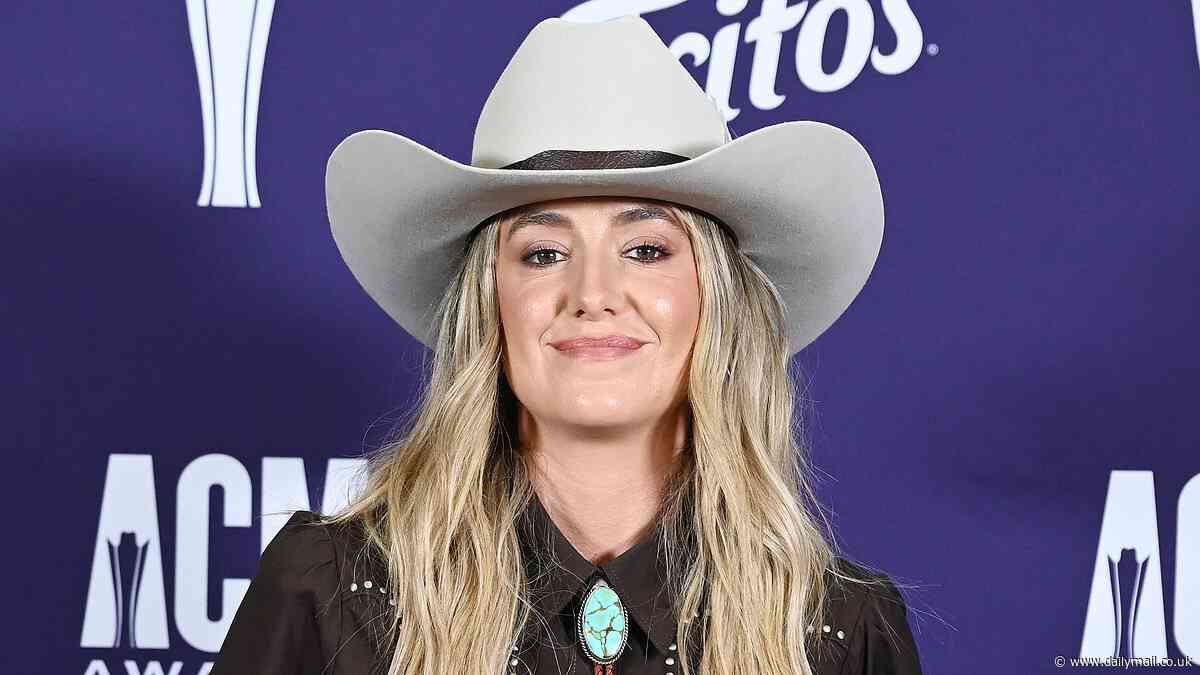 Lainey Wilson is country cool in Western shirt and cowboy hat as she leads stars at Media Row event in Texas ahead of the ACM Awards