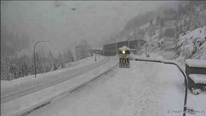 Snow forecast for Coquihalla, Crowsnest Highway later this week, possibly during long weekend