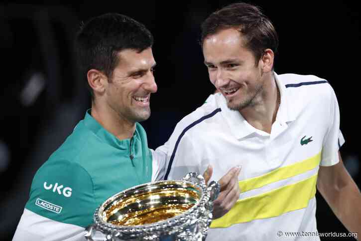 Daniil Medvedev has something for Novak Djokovic that Serb will like very much