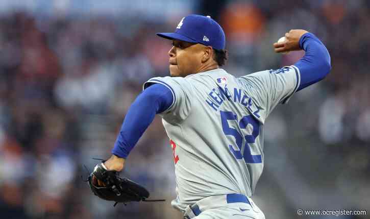 Dodgers shuffle pitching plans, promote Elieser Hernandez for start