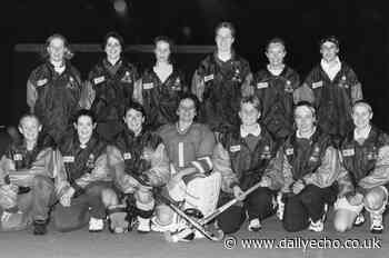 Trojans Women's Hockey Club pictures taken in the 1990s