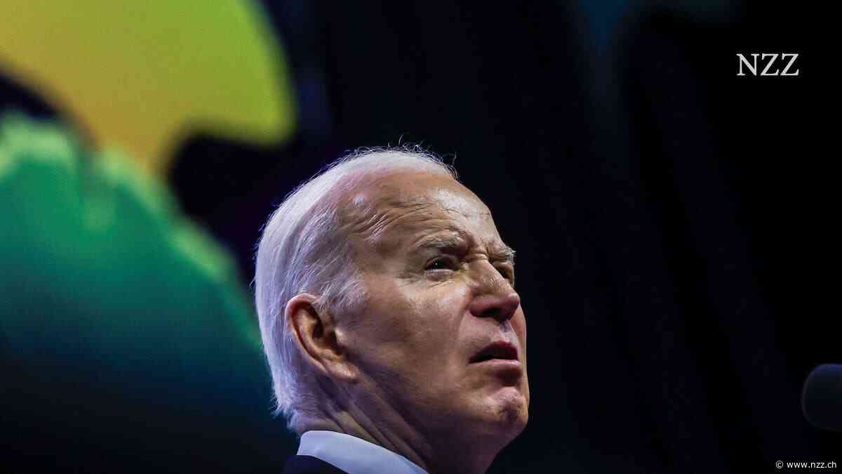 Ein Präsident auf Zickzackkurs: Joe Biden will Israel Waffen für eine Milliarde Dollar liefern