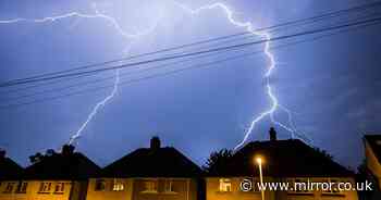 UK weather: Exact date latest thunderstorms to rattle Britain before 23C sizzle