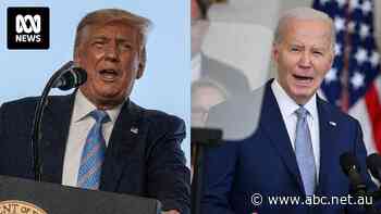 Donald Trump and Joe Biden will face off in two presidential debates. Here's what we know so far