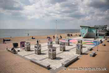 Brighton and Hove Camera Club exhibition near West Pier