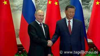 Putin zu Staatsbesuch in China eingetroffen