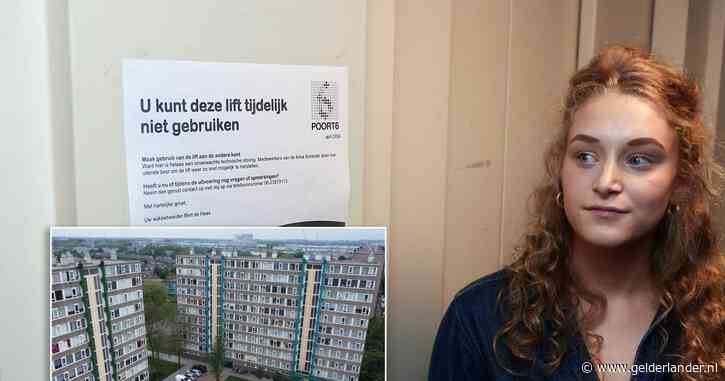 Flatbewoners al meer dan een maand vast in woning door kapotte lift: ‘Buren krijgen al weken geen bezoek’
