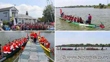 HELEN LOCKWOOD: Hundreds turn out for Bury Hospice Dragon Boat Race