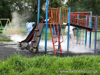 Oxford park washed out after being flooded with bacteria